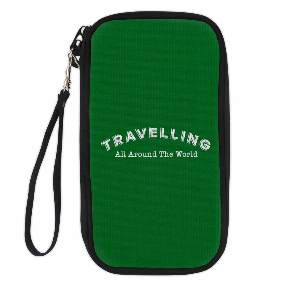 Travelling All Around The World Designed Travel Cases & Wallets