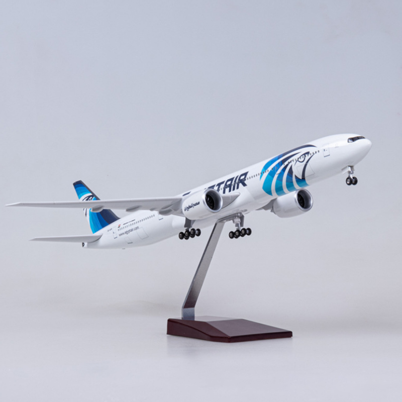 Egypt Air Boeing 777 Airplane Model (1/157 Scale)