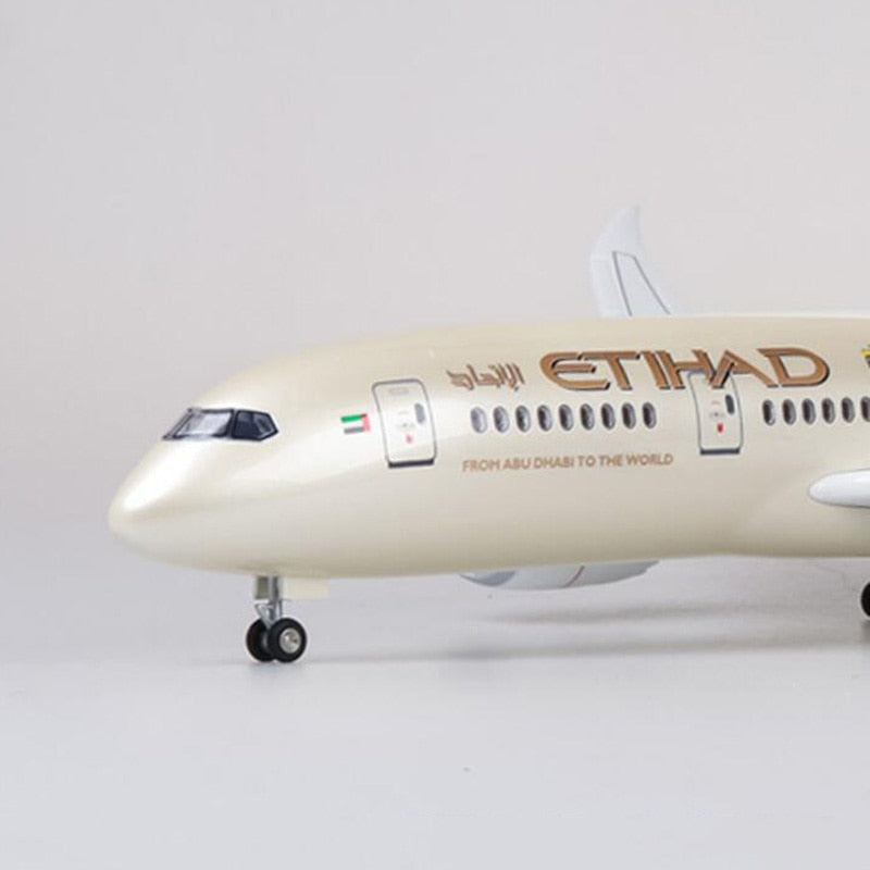 Etihad Airways Boeing 787 Airplane Model (1/130 Scale)