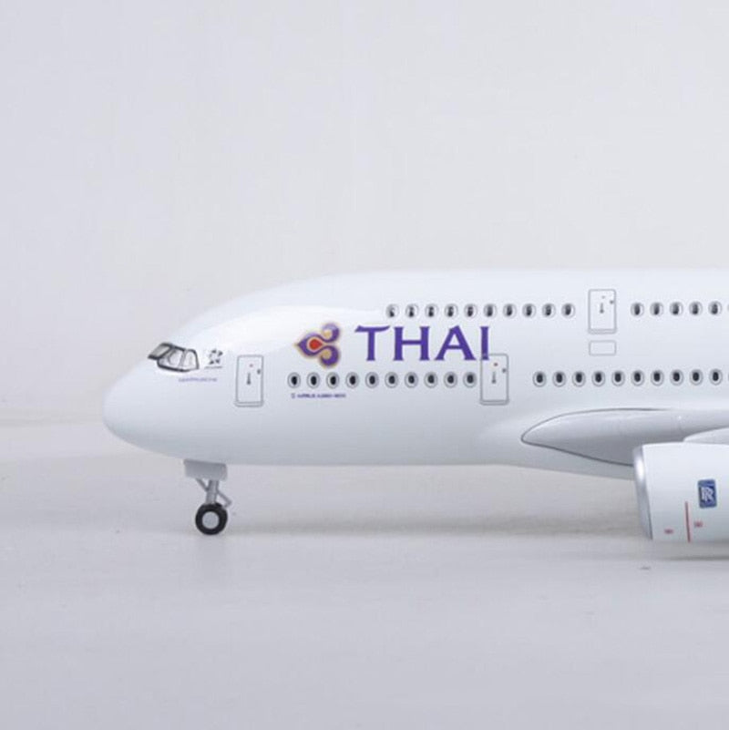 Thai Airways Airbus A380 Airplane Model (1/160 Scale)