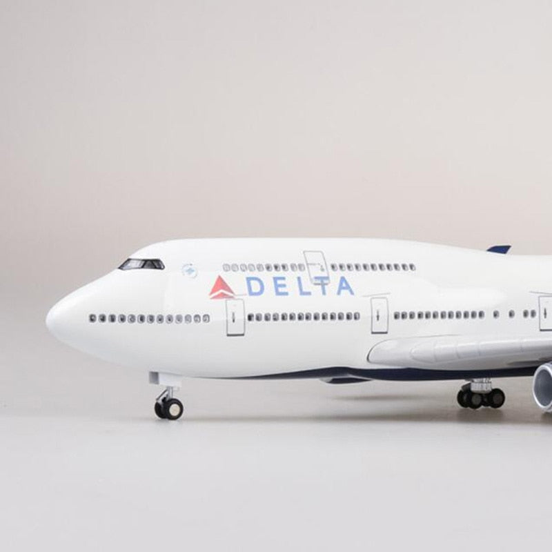 Delta Boeing 747 Airplane Model (1/160 Scale - 47CM)
