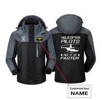 Thumbnail for Helicopter Pilots Get It Up Faster Designed Thick Winter Jackets