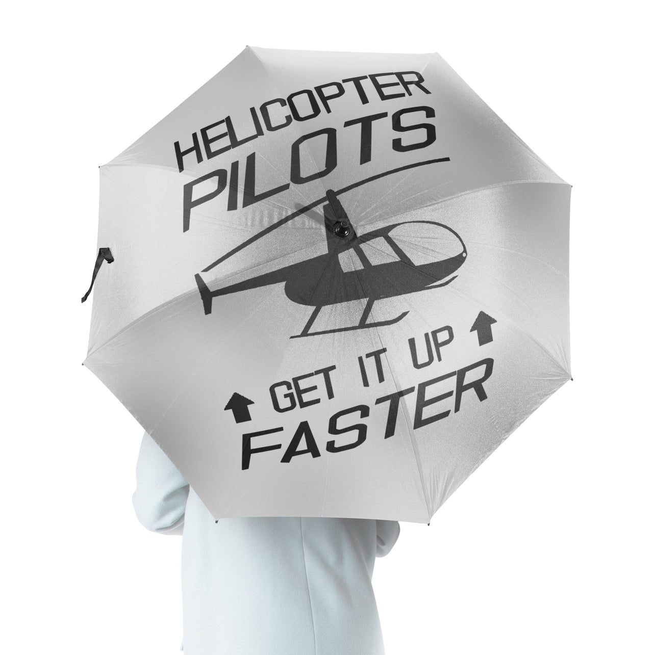 Helicopter Pilots Get It Up Faster Designed Umbrella