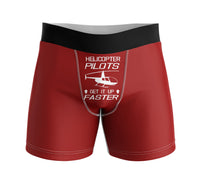 Thumbnail for Helicopter Pilots Get It Up Faster Designed Men Boxers