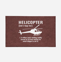 Thumbnail for Helicopter [Noun] Designed Door Mats