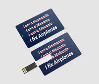 Thumbnail for I Fix Airplanes Designed USB Cards