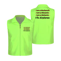 Thumbnail for I Fix Airplanes Designed Thin Style Vests