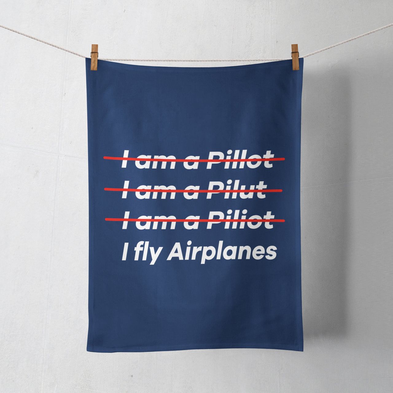I Fly Airplanes Designed Towels