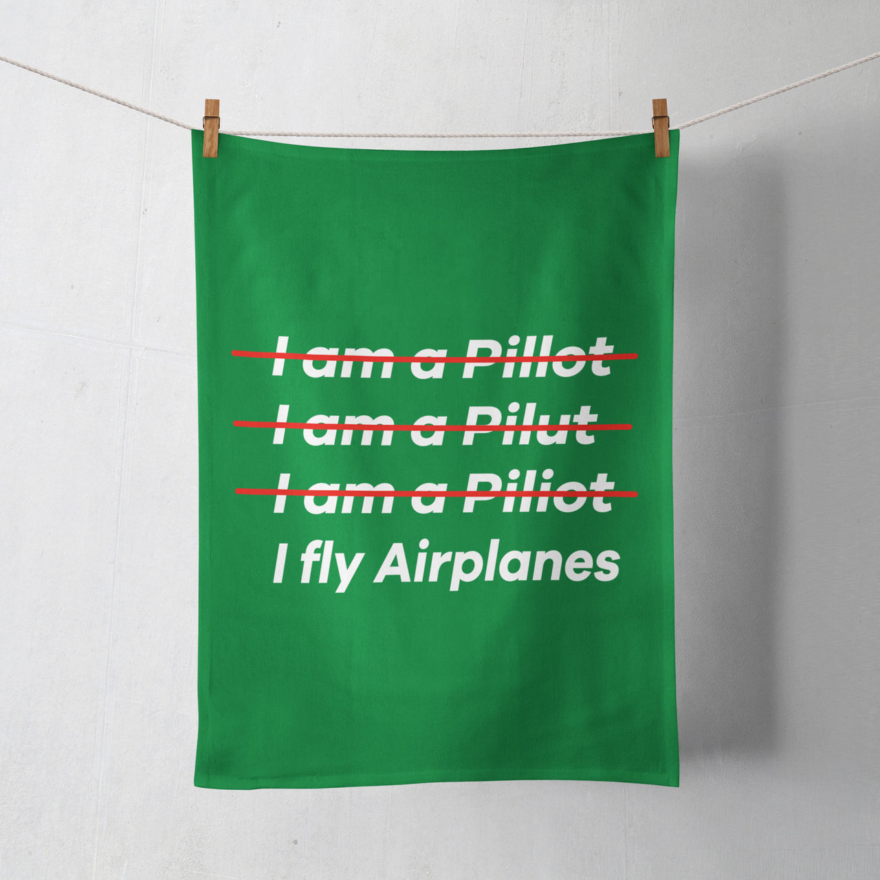 I Fly Airplanes Designed Towels