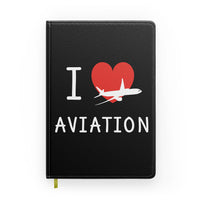 Thumbnail for I Love Aviation Designed Notebooks