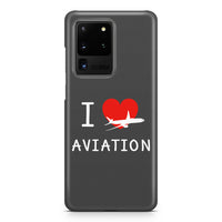 Thumbnail for I Love Aviation Samsung A Cases