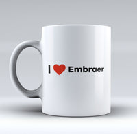 Thumbnail for I Love Embraer Designed Mugs
