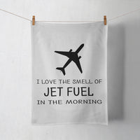 Thumbnail for I Love The Smell Of Jet Fuel In The Morning Designed Towels