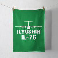 Thumbnail for ILyushin IL-76 & Plane Designed Towels