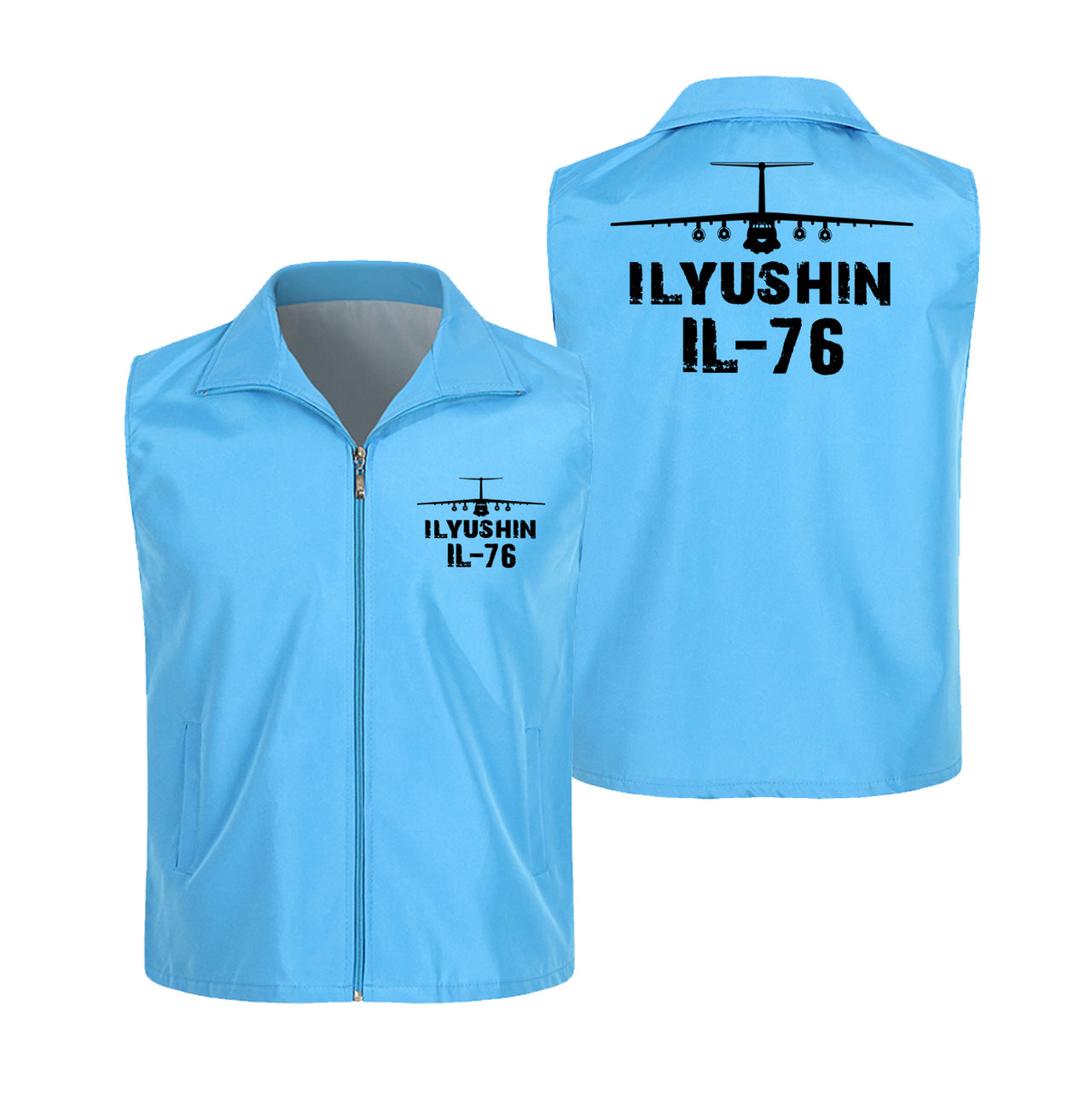ILyushin IL-76 & Plane Designed Thin Style Vests