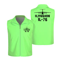 Thumbnail for ILyushin IL-76 & Plane Designed Thin Style Vests