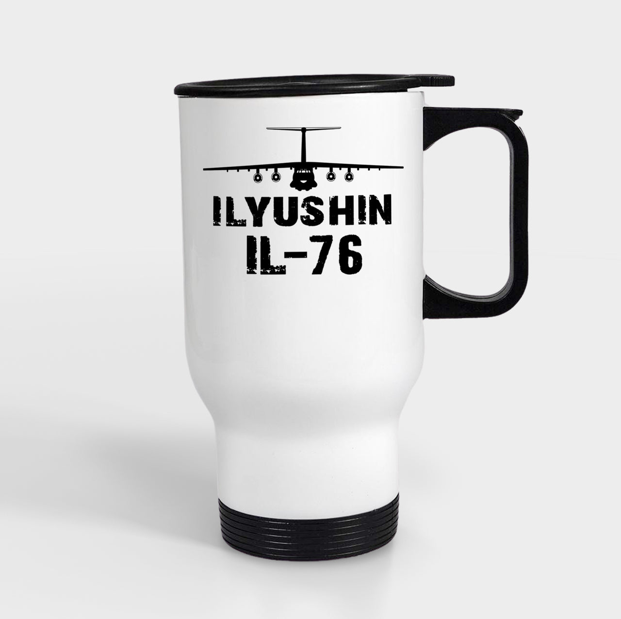 ILyushin IL-76 & Plane Designed Travel Mugs (With Holder)