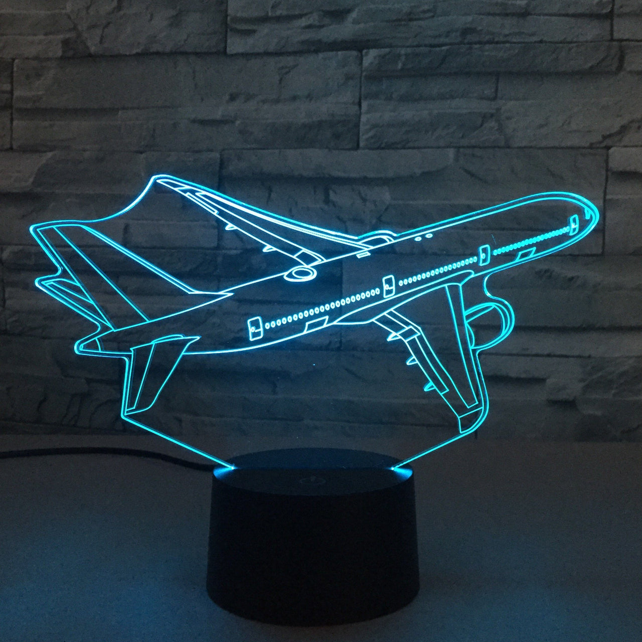 Amazing Cruising Aircraft Designed 3D Lamp Aviation Shop 