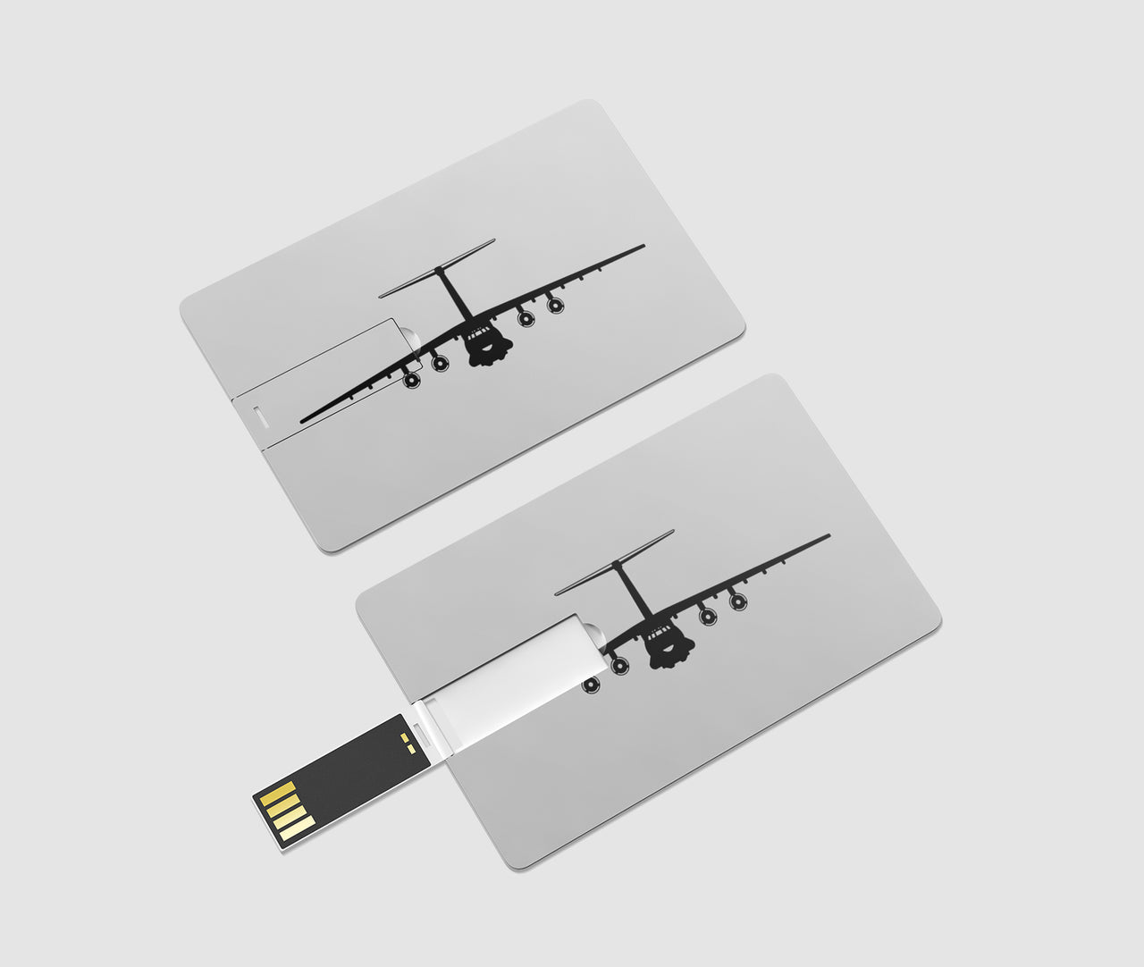 Ilyushin IL-76 Silhouette Designed USB Cards