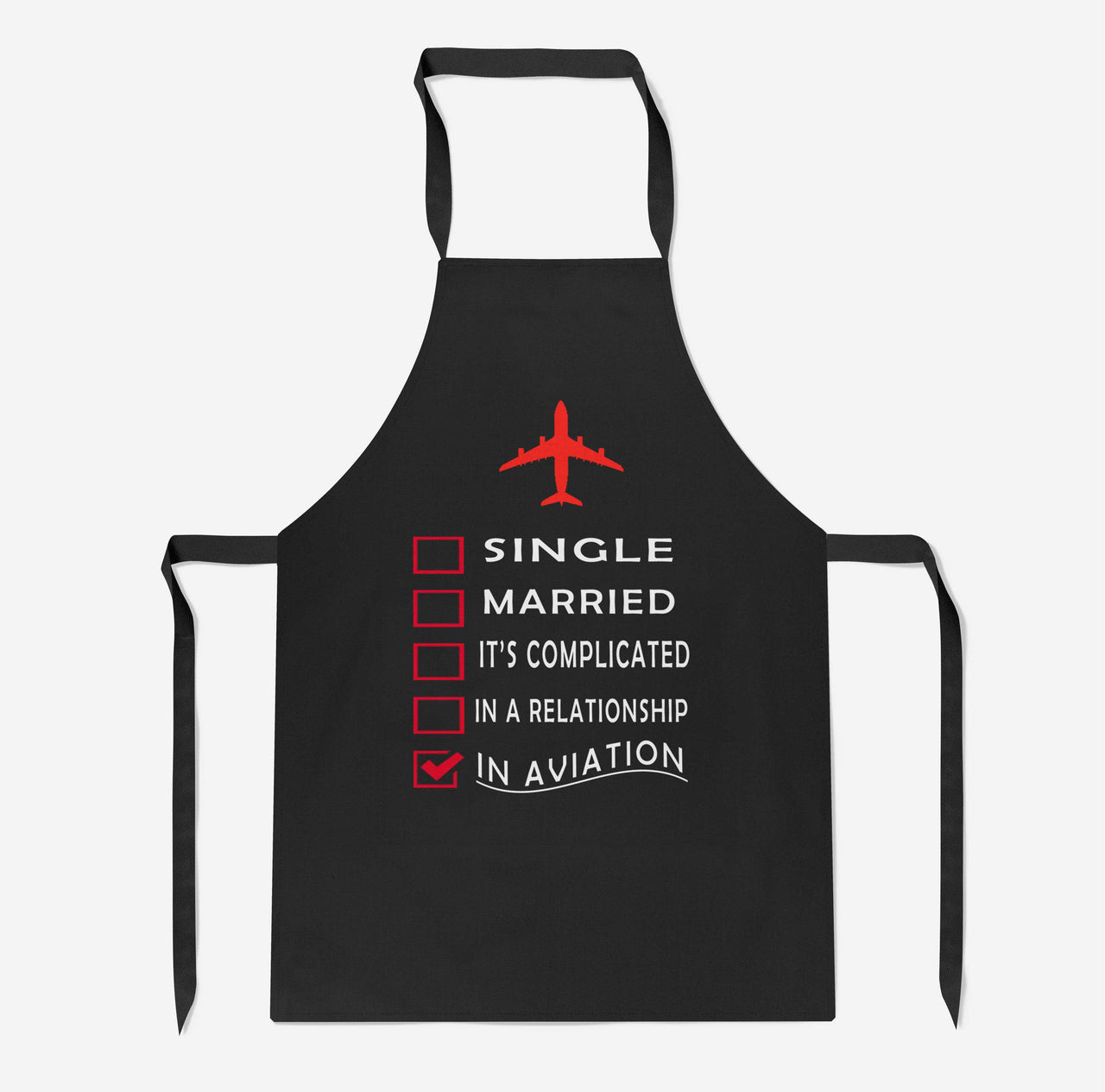 In Aviation Designed Kitchen Aprons