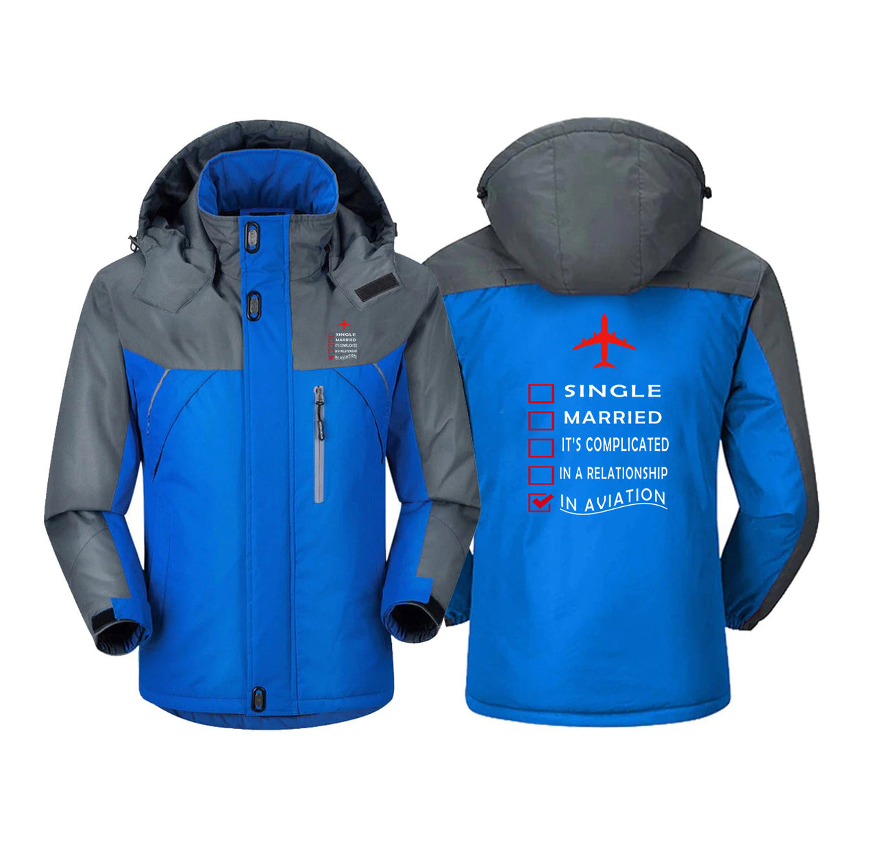 In Aviation Designed Thick Winter Jackets