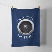 Thumbnail for In Thrust We Trust Designed Towels