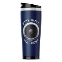 Thumbnail for In Thrust We Trust Designed Travel Mugs