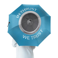Thumbnail for In Thrust We Trust Designed Umbrella