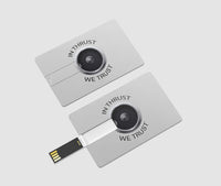 Thumbnail for In Thrust We Trust Designed USB Cards