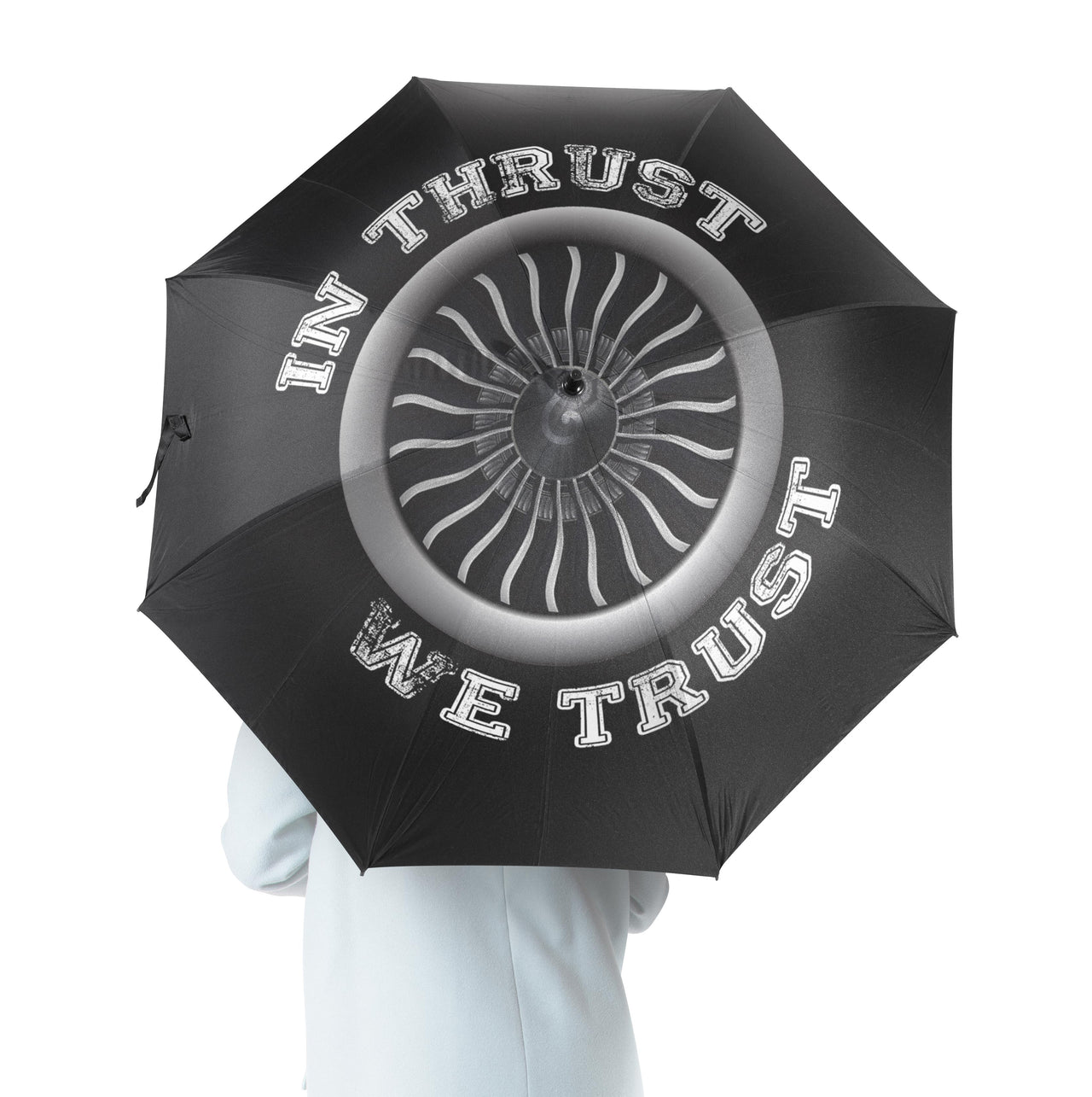 In Thrust We Trust (Vol 2) Designed Umbrella