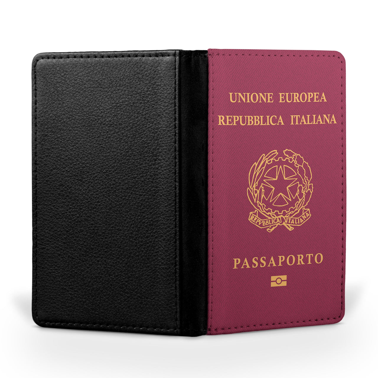 Italian Passport Designed Passport & Travel Cases