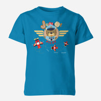 Thumbnail for Junior Pilot Designed Children T-Shirts
