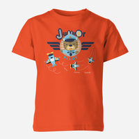 Thumbnail for Junior Pilot Designed Children T-Shirts