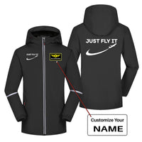 Thumbnail for Just Fly It 2 Designed Rain Coats & Jackets