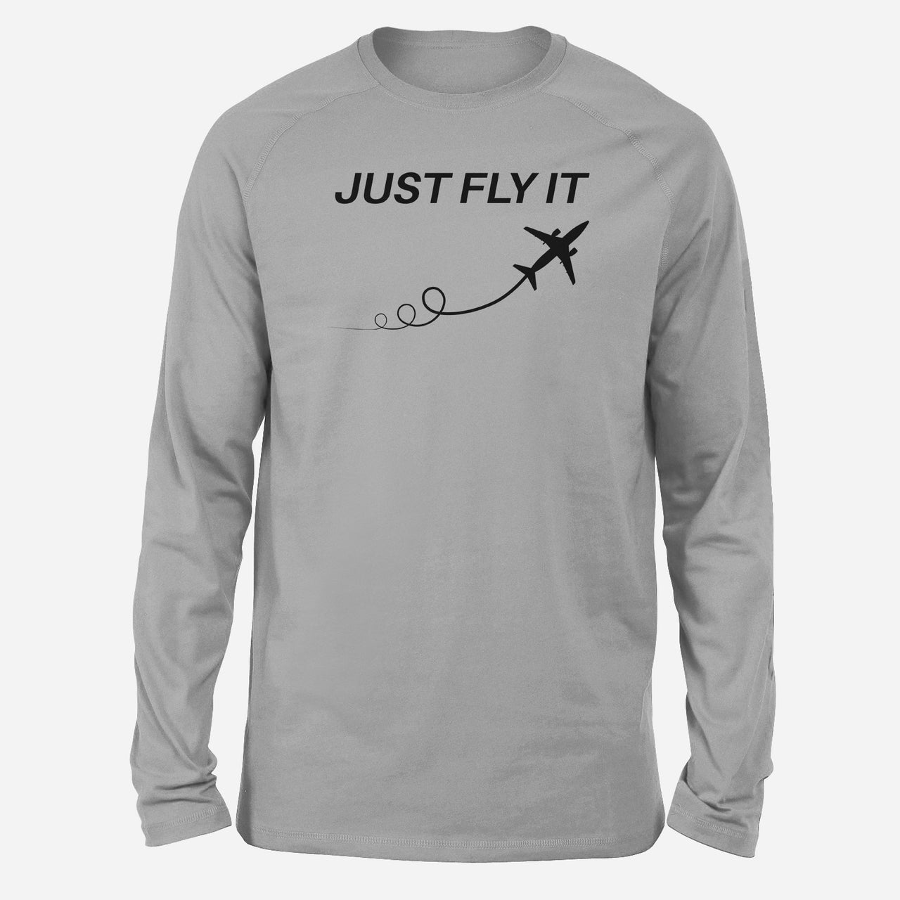 Just Fly It Designed Long-Sleeve T-Shirts