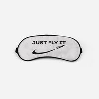Thumbnail for Just Fly It 2 Sleep Masks Aviation Shop Light Gray Sleep Mask 