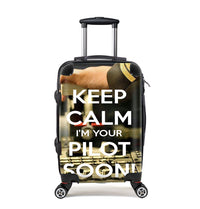 Thumbnail for Keep Calm I'm your Pilot Soon Designed Cabin Size Luggages