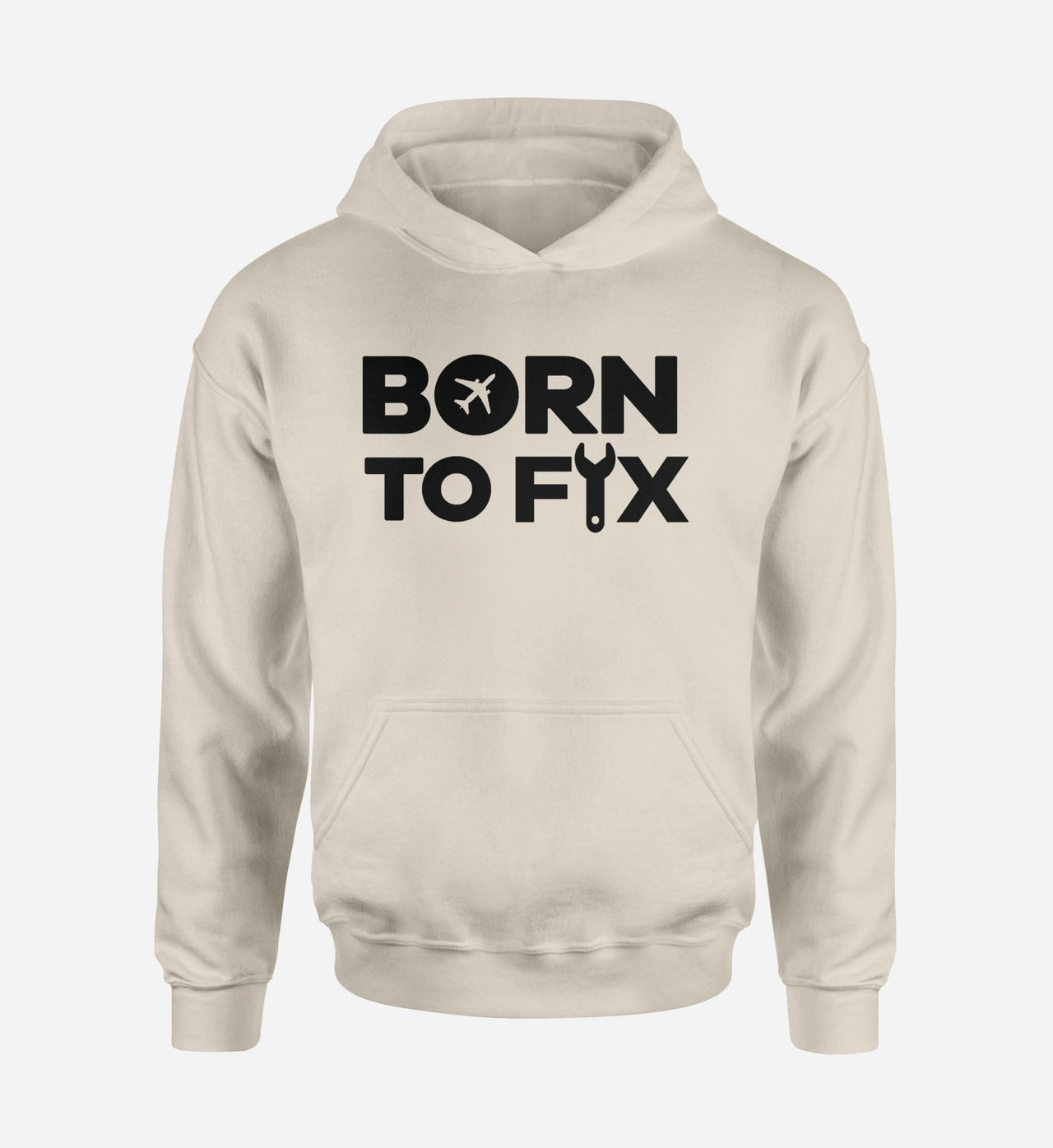 Born To Fix Airplanes Designed Hoodies