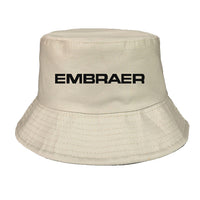 Thumbnail for Embraer & Text Designed Summer & Stylish Hats