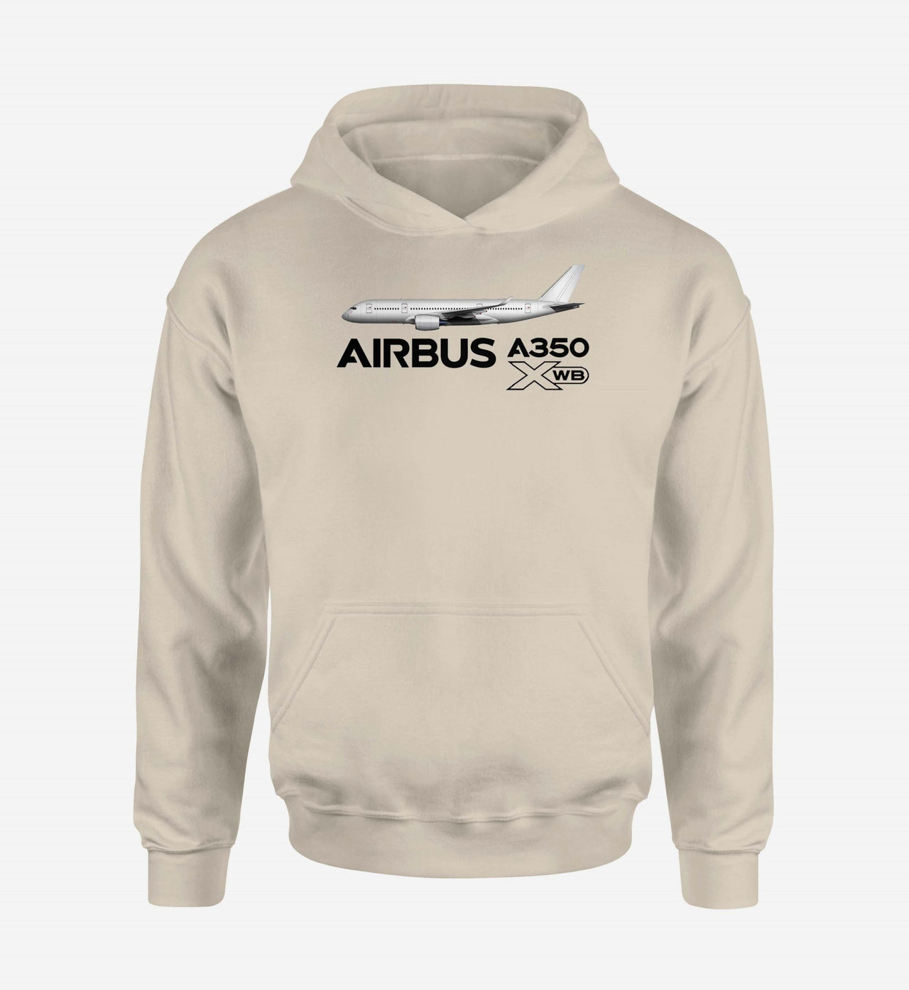 The Airbus A350 WXB Designed Hoodies