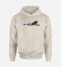 Thumbnail for Multicolor Airplane Designed Hoodies