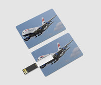 Thumbnail for Landing British Airways A380 Designed USB Cards