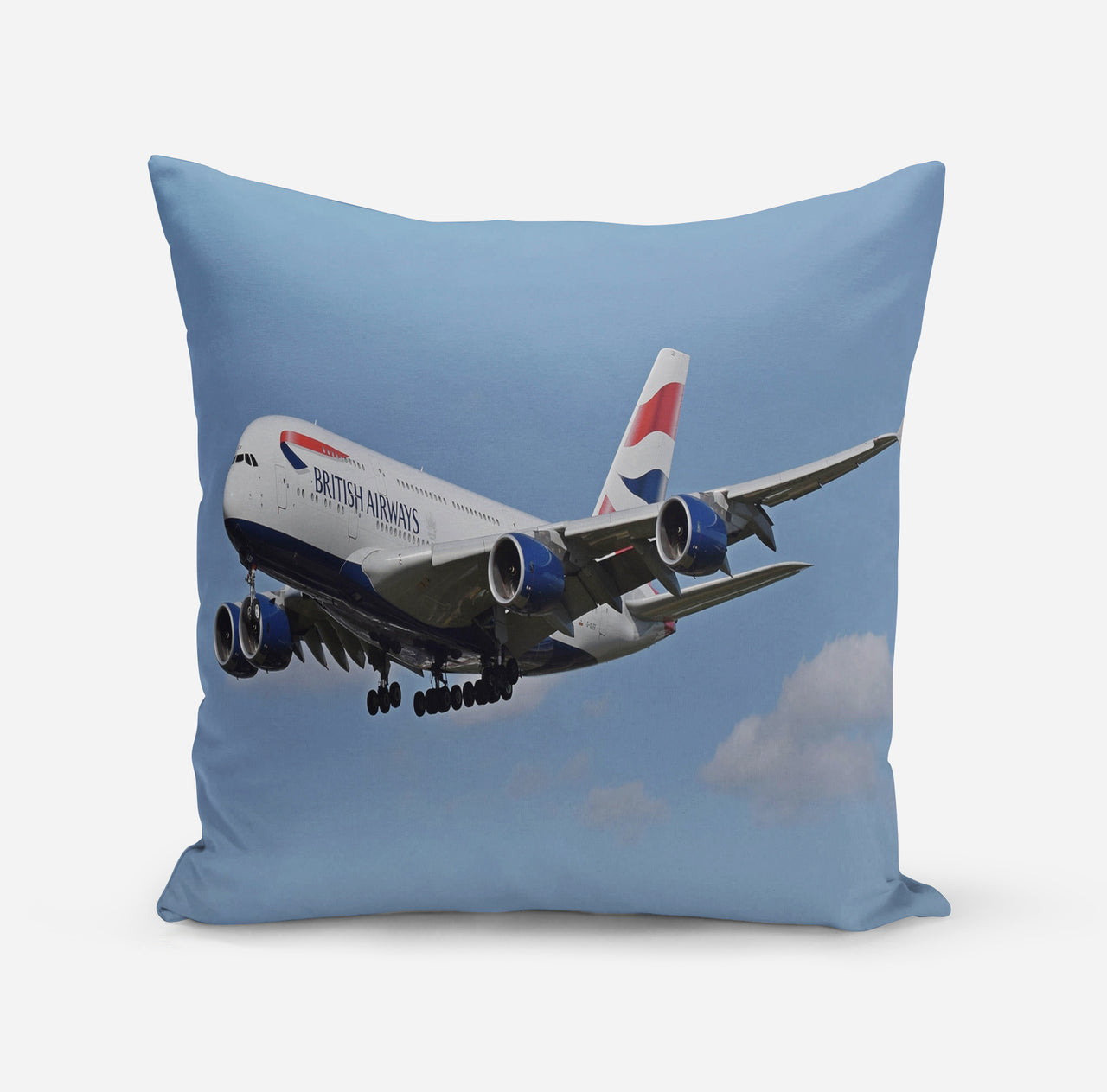 Landing British Airways A380 Designed Pillows