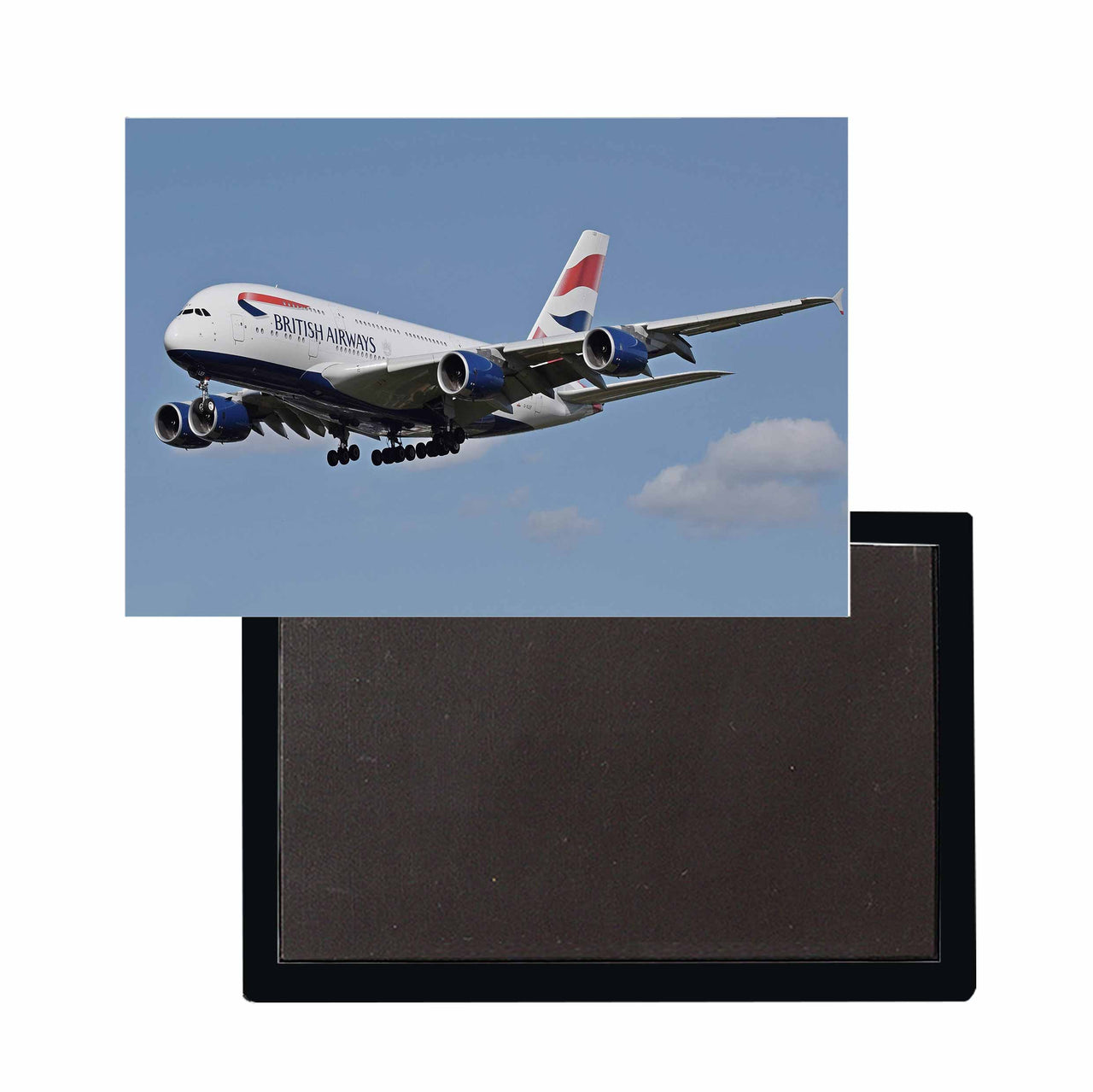 Landing British Airways A380 Designed Magnets