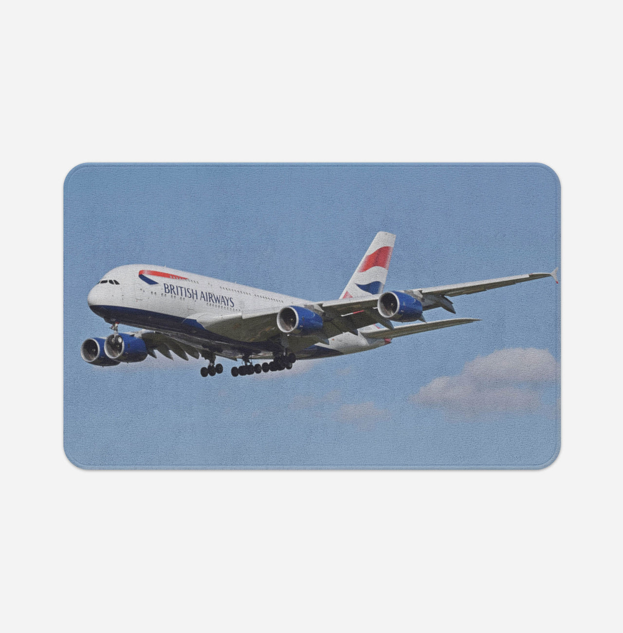 Landing British Airways A380 Designed Bath Mats