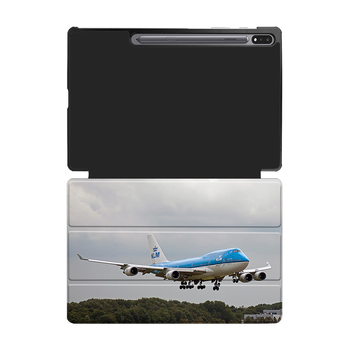 Landing KLM's Boeing 747 Designed Samsung Tablet Cases