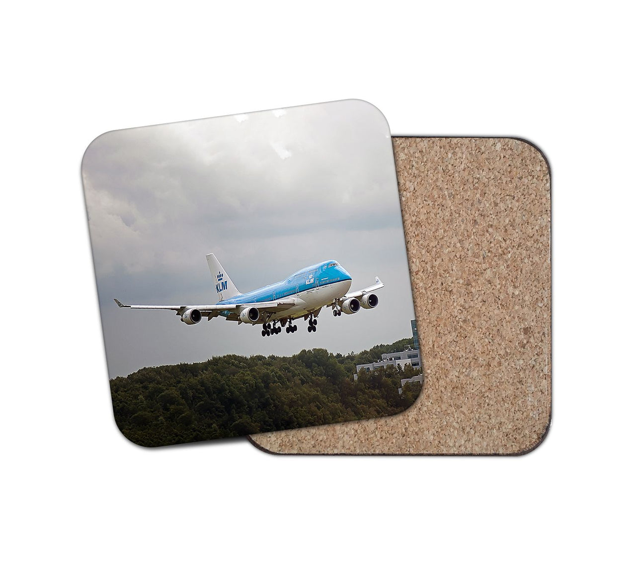 Landing KLM's Boeing 747 Designed Coasters