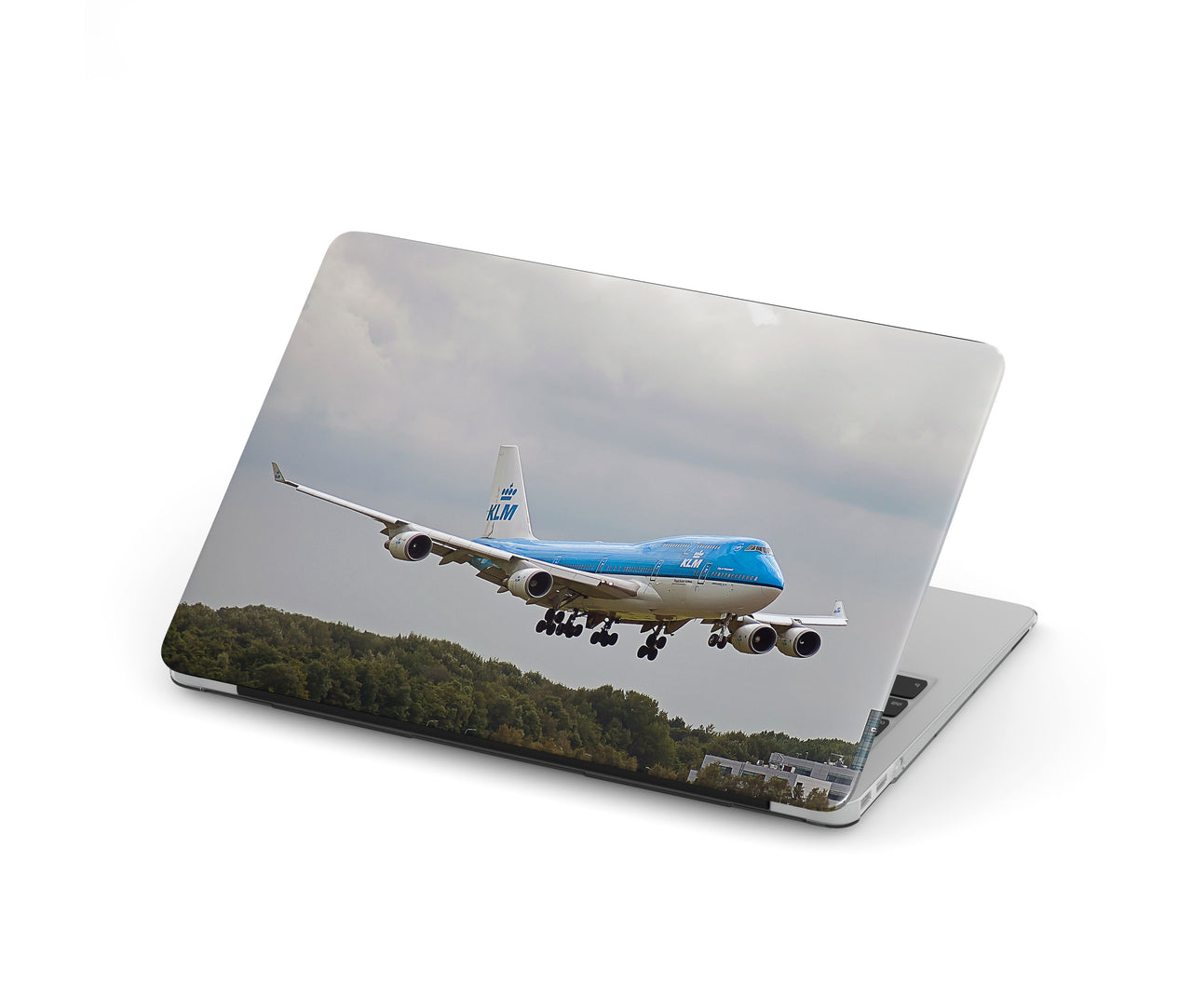 Landing KLM's Boeing 747 Designed Macbook Cases