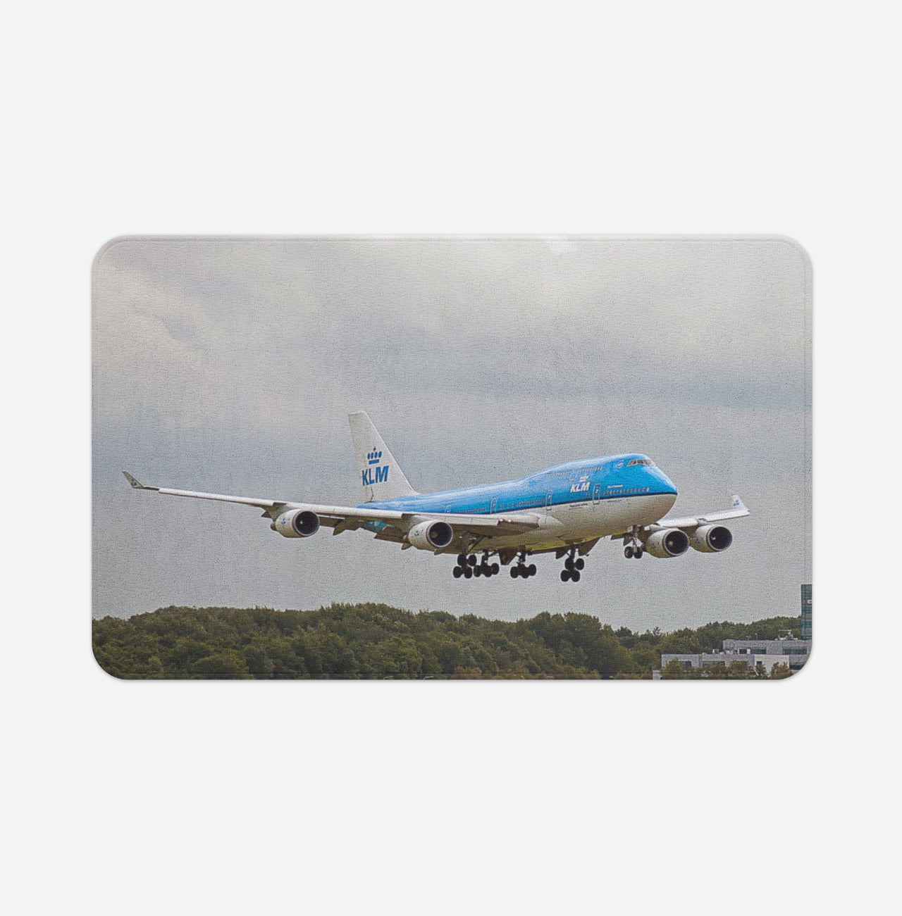 Landing KLM's Boeing 747 Designed Bath Mats