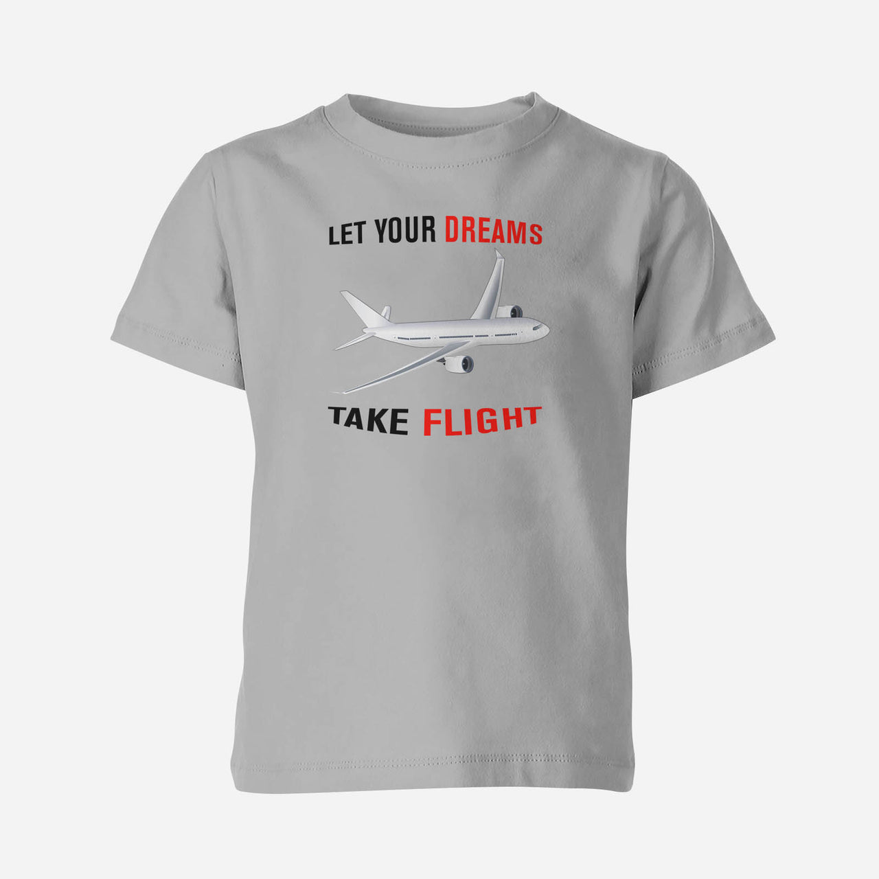 Let Your Dreams Take Flight Designed Children T-Shirts